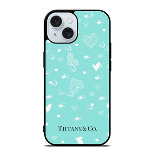 TIFFANY AND CO BRUSHED LOVE iPhone 15  Case Cover