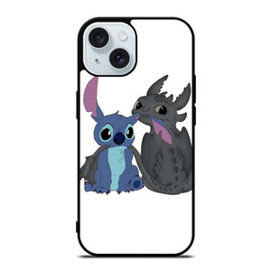 TOOTHLESS AND STITCH iPhone 15  Case Cover