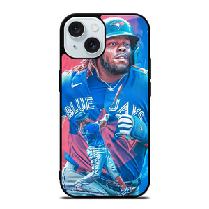 TORONTO BLUE JAYS VLADIMIR GUERRERO JR iPhone 15 Case Cover TORONTO BLUE JAYS VLADIMIR GUERRERO JR iPhone 15 Case Cover