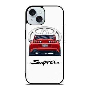 TOYOTA SUPRA ART iPhone 15 Case Cover TOYOTA SUPRA ART iPhone 15 Case Cover