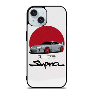TOYOTA SUPRA JAPAN iPhone 15 Case Cover TOYOTA SUPRA JAPAN iPhone 15 Case Cover