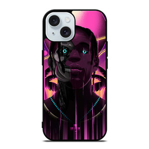 TRAVIS SCOTT RAPPER ART iPhone 15  Case Cover