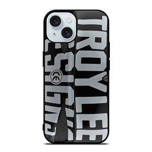 TROY LEE DESIGNS LETTER iPhone 15 Case Cover TROY LEE DESIGNS LETTER iPhone 15 Case Cover