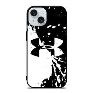 UNDER ARMOUR LOGO BLACK AND WHITE iPhone 15  Case Cover