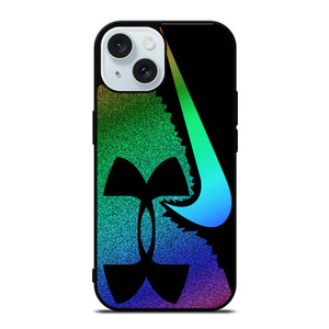 UNDER ARMOUR NIKE COLOR LOGO iPhone 15 Case Cover UNDER ARMOUR NIKE COLOR LOGO iPhone 15 Case Cover