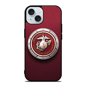 UNITED STATES MARINE CORPS NAVY iPhone 15  Case Cover
