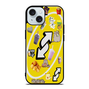 UNO REVERSE CARD CUTE COLLAGE iPhone 15  Case Cover