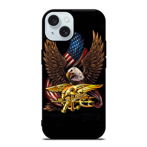 US NAVY SEALS LOGO iPhone 15 Case Cover US NAVY SEALS LOGO iPhone 15 Case Cover