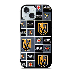VEGAS GOLDEN KNIGHTS COLLAGE iPhone 15 Case Cover VEGAS GOLDEN KNIGHTS COLLAGE iPhone 15 Case Cover