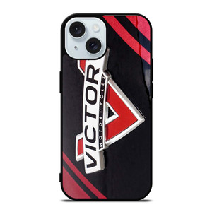 VICTORY MOTORCYCLES EMBLEM iPhone 15 Case Cover VICTORY MOTORCYCLES EMBLEM iPhone 15 Case Cover