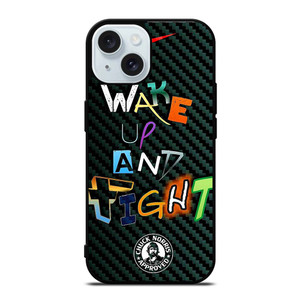 WAKE UP AND TIGHT NIKE iPhone 15  Case Cover WAKE UP AND TIGHT NIKE iPhone 15  Case Cover
