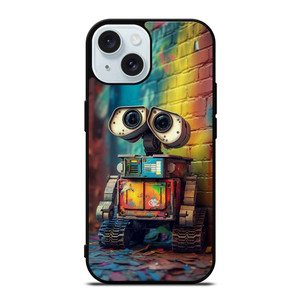 WALL E ROBOT COLORFUL iPhone 15  Case Cover