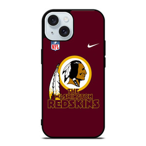 WASHINGTON REDSKINS NFL NIKE iPhone 15 Case Cover WASHINGTON REDSKINS NFL NIKE iPhone 15 Case Cover