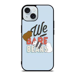 WE BARE BEARS CARTOON LOGO iPhone 15 Case Cover WE BARE BEARS CARTOON LOGO iPhone 15 Case Cover