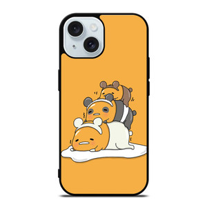 WE BARE BEARS X GUDETAMA iPhone 15  Case Cover