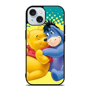 WINNIE THE POOH AND EEYORE CARTOON iPhone 15 Case Cover WINNIE THE POOH AND EEYORE CARTOON iPhone 15 Case Cover