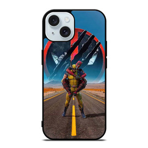 WOLVERINE FEAT DEADPOL MARVEL iPhone 15 Case Cover WOLVERINE FEAT DEADPOL MARVEL iPhone 15 Case Cover