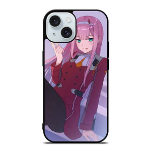 ZERO TWO DARLING IN THE FRANXX ANIME MANGA iPhone 15 Case Cover ZERO TWO DARLING IN THE FRANXX ANIME MANGA iPhone 15 Case Cover