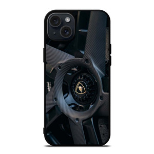 LAMBORGHINI CARBON WHEEL iPhone 15 Plus Case