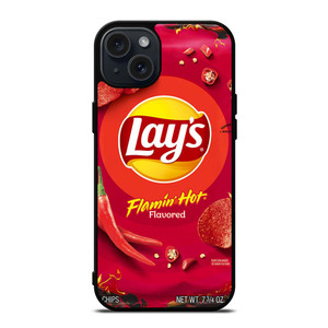 LAYS CHIPS FLAMIN HOT FLAVORED iPhone 15 Plus Case