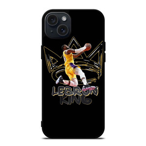 LEBRON JAMES KING NBA iPhone 15 Plus Case