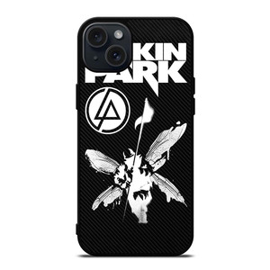 LINKIN PARK LOGO CARBON iPhone 15 Plus Case