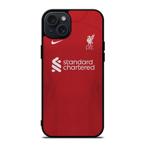LIVERPOOL FC 2022 KIT iPhone 15 Plus Case LIVERPOOL FC 2022 KIT iPhone 15 Plus Case