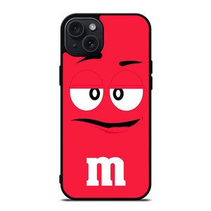 M&M RED iPhone 15 Plus Case M&M RED iPhone 15 Plus Case