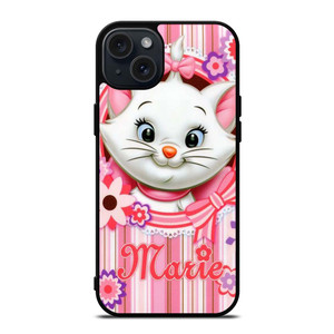 MARIE THE ARISTOCATS CAT FACE CUT iPhone 15 Plus Case MARIE THE ARISTOCATS CAT FACE CUT iPhone 15 Plus Case