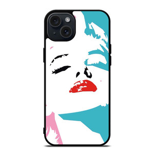 MARILYN MOENROE ABSTRACT iPhone 15 Plus Case MARILYN MOENROE ABSTRACT iPhone 15 Plus Case