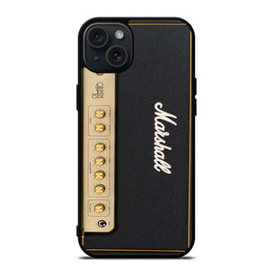 MARSHALL AMPLIFICATION GOLD iPhone 15 Plus Case