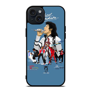 MICHAEL JACKSON CARTOON iPhone 15 Plus Case
