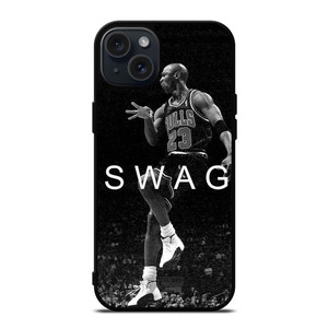 MICHAEL JORDAN SWAG iPhone 15 Plus Case MICHAEL JORDAN SWAG iPhone 15 Plus Case