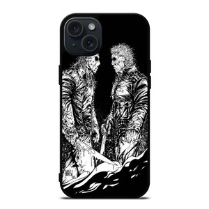 MICHAEL MYERS VS JASON iPhone 15 Plus Case MICHAEL MYERS VS JASON iPhone 15 Plus Case