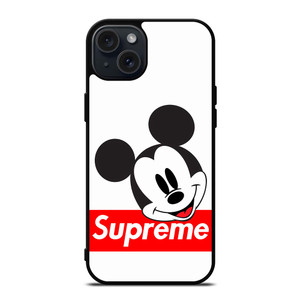 MICKEY MOUSE SUPREME 2 iPhone 15 Plus Case MICKEY MOUSE SUPREME 2 iPhone 15 Plus Case