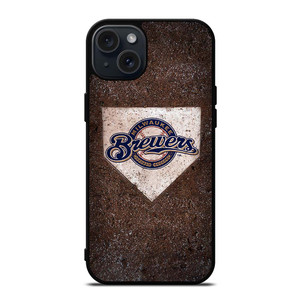 MILWAUKEE BREWERS MLB BASEBALL iPhone 15 Plus Case MILWAUKEE BREWERS MLB BASEBALL iPhone 15 Plus Case