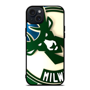 MILWAUKEE BUCKS LOGO iPhone 15 Plus Case MILWAUKEE BUCKS LOGO iPhone 15 Plus Case