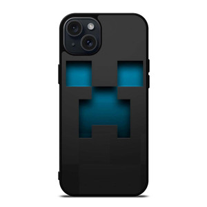 MINECRAFT GAME CREEPER TECHNO iPhone 15 Plus Case