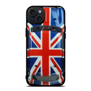 MINI COOPER UNION JACK LIVERY iPhone 15 Plus Case MINI COOPER UNION JACK LIVERY iPhone 15 Plus Case