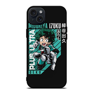 MY HERO ACADEMIA MIDORYA IZUKU iPhone 15 Plus Case MY HERO ACADEMIA MIDORYA IZUKU iPhone 15 Plus Case