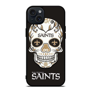 NEW ORLEANS SAINTS LOGO iPhone 15 Plus Case NEW ORLEANS SAINTS LOGO iPhone 15 Plus Case