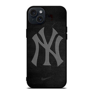 NEW YORK YANKEES METAL TEXTURE iPhone 15 Plus Case