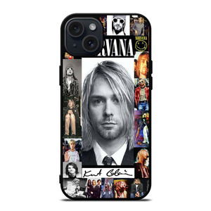 NIRVANA GRUNGE BAND iPhone 15 Plus Case