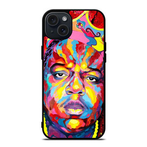 NOTORIOUS BIG ART iPhone 15 Plus Case NOTORIOUS BIG ART iPhone 15 Plus Case