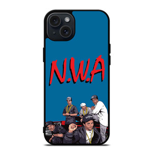 NWA NIGGAZ WIT ATTITUDES HIP HOP iPhone 15 Plus Case NWA NIGGAZ WIT ATTITUDES HIP HOP iPhone 15 Plus Case
