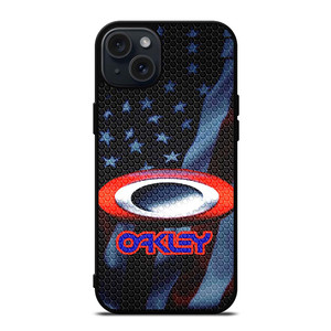 OAKLEY US FLAG iPhone 15 Plus Case OAKLEY US FLAG iPhone 15 Plus Case