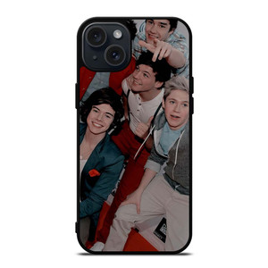ONE DIRECTION GROUP iPhone 15 Plus Case ONE DIRECTION GROUP iPhone 15 Plus Case