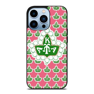 HOT AKA PINK AND GREEN iPhone 13 Pro Max Case HOT AKA PINK AND GREEN iPhone 13 Pro Max Case