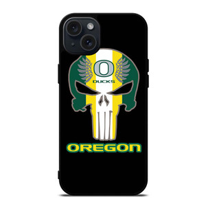 OREGON DUCKS SKULL LOGO iPhone 15 Plus Case OREGON DUCKS SKULL LOGO iPhone 15 Plus Case