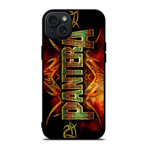 PANTERA METAL BAND LOGO 2 iPhone 15 Plus Case PANTERA METAL BAND LOGO 2 iPhone 15 Plus Case